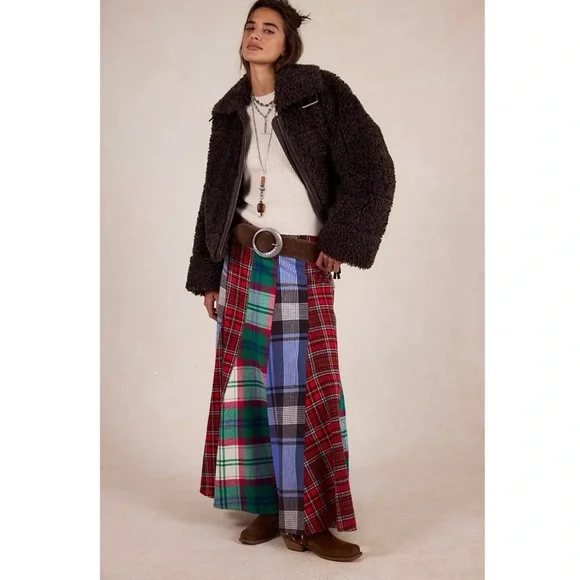 NWT Free People Jolie Oversized Teddy Jacket Deep Fudge Brown XS - Picture 11 of 12